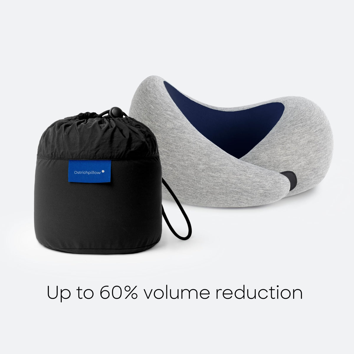 Ostrich Pillow Go washable modal cover for easy cleaning.