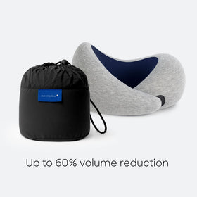 Ostrich Pillow Go washable modal cover for easy cleaning.