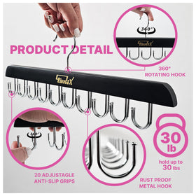Otanix tank top and bra organizer for a neat closet.