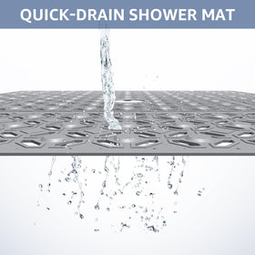 OTHWAY mat design highlights large drain holes for fast drainage