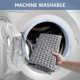 OTHWAY foldable shower mat design fits easily in closet