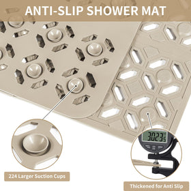 OTHWAY mat with anti-slip texture improves grip for families with kids.