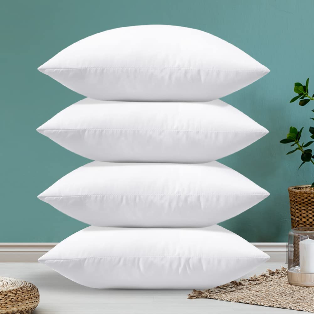 OTOSTAR fluffy pillow inserts enhancing couch comfort and style