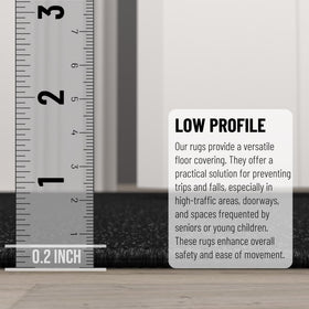 Ottomanson hallway runner 2'2" x 6' durability for daily kitchen and entry traffic