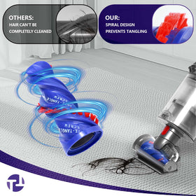 OTTWL mini brush head for Dyson V15, deep cleaning on stairs
