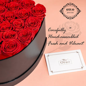 Romantic Otuo display in a living room for a special occasion
