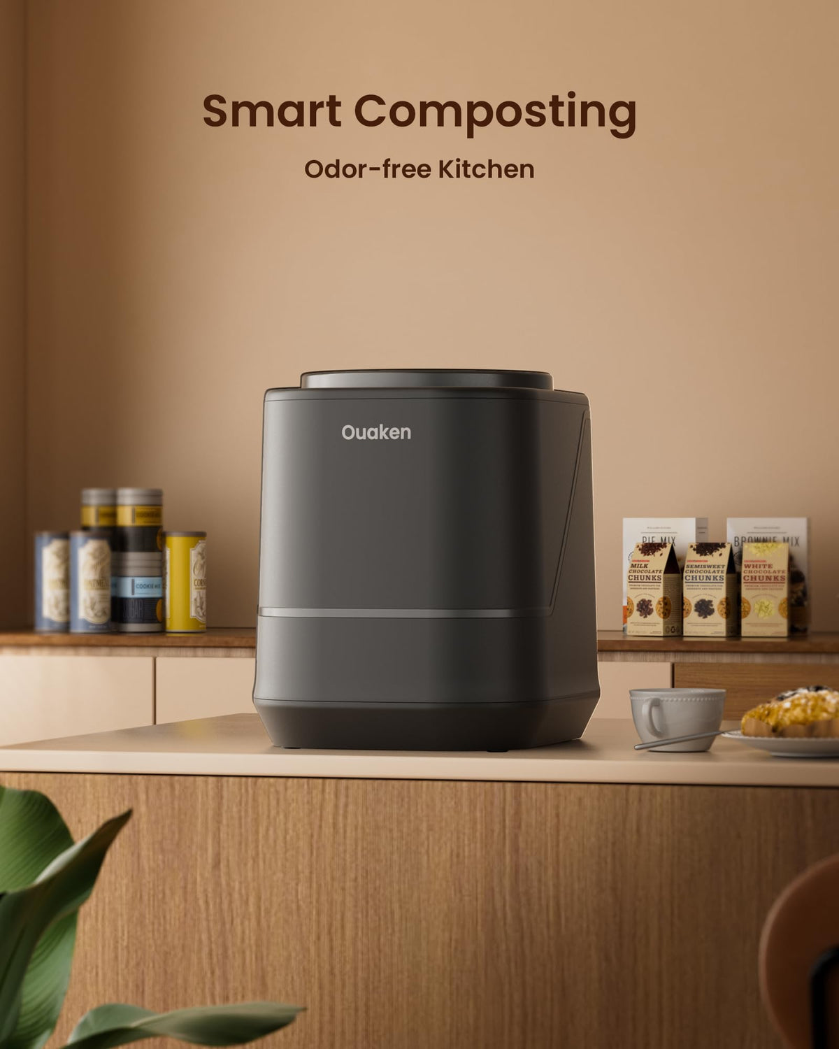 Ouaken automatic cleaning feature simplifies maintenance after daily use.