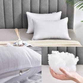 Oubonun 2-pack pillow inserts in packaging display