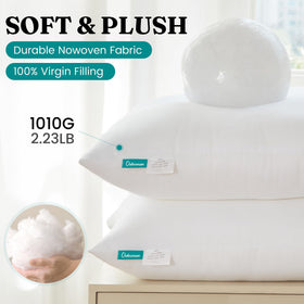 Oubonun 24x24 insert ready for dryer fluffing to regain volume