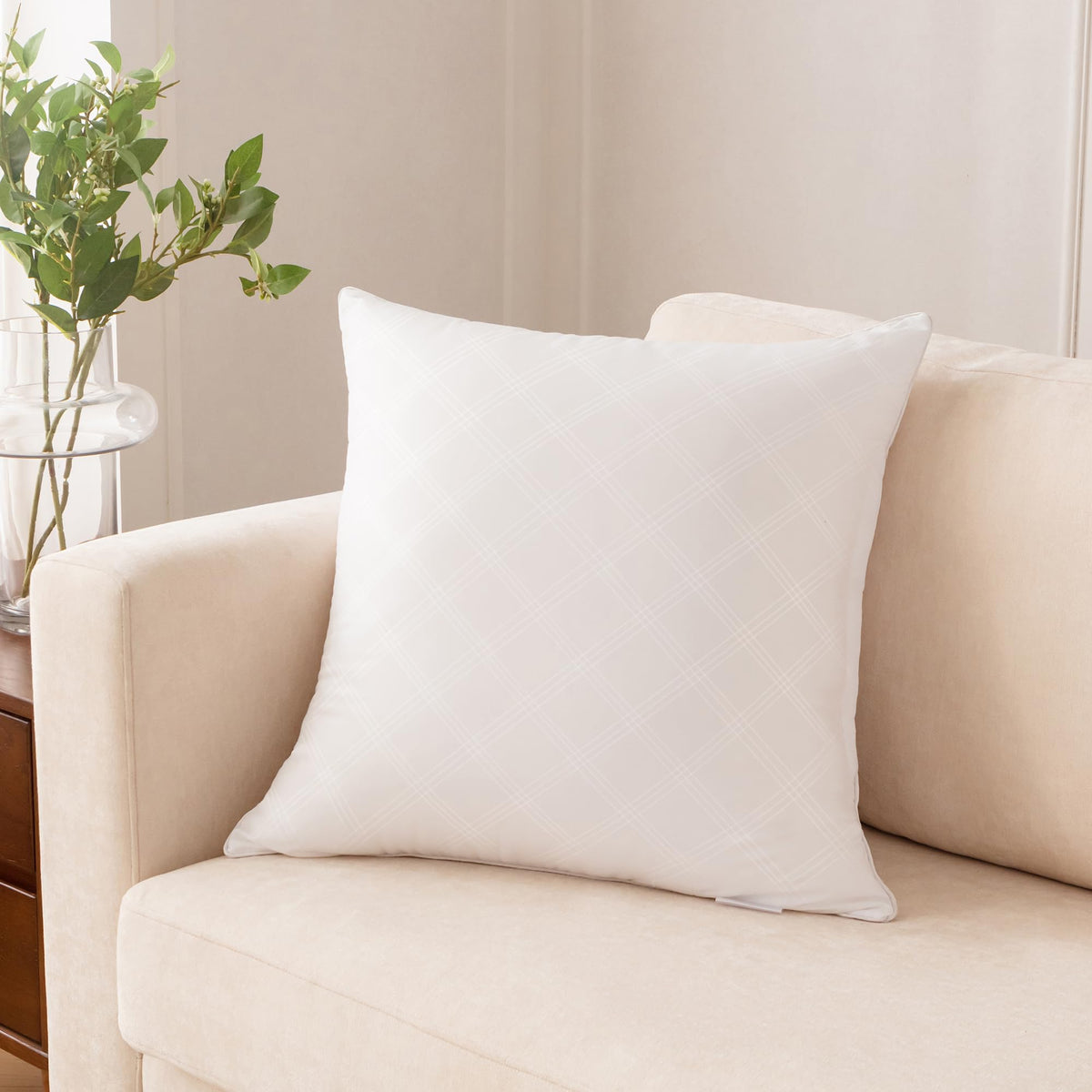 Oubonun easy-care inserts are machine washable and dryer-safe.