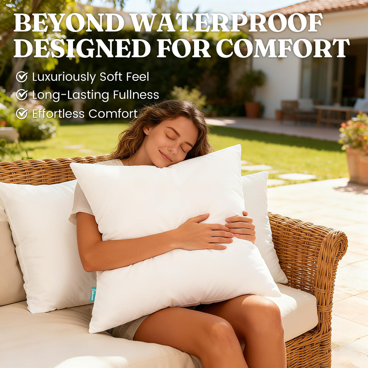 Oubonun pillow recovery tips after opening for fluffier cushions.