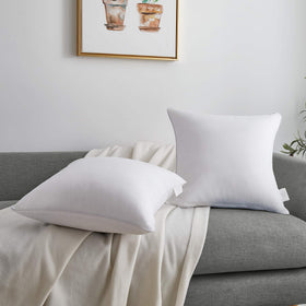 Oubonun 16x16 cushions in living room setup for refreshed style and comfort.