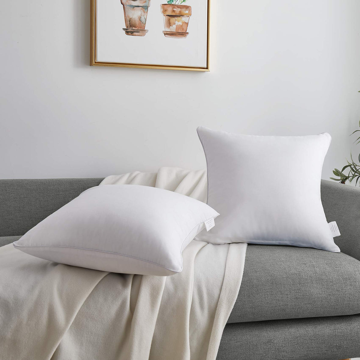Oubonun cotton-cover insert offers skin-friendly, breathable comfort daily.
