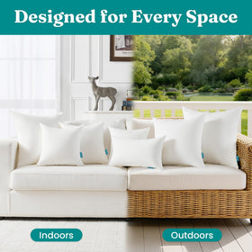 Oubonun premium polyester fiber fill delivers soft, cushiony support.