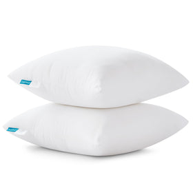 Oubonun vacuum-sealed pillow insert ready to fluff after unpacking