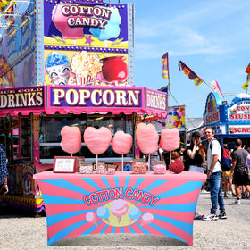 Oudain banner-sign friendly cover suits carnivals and parties