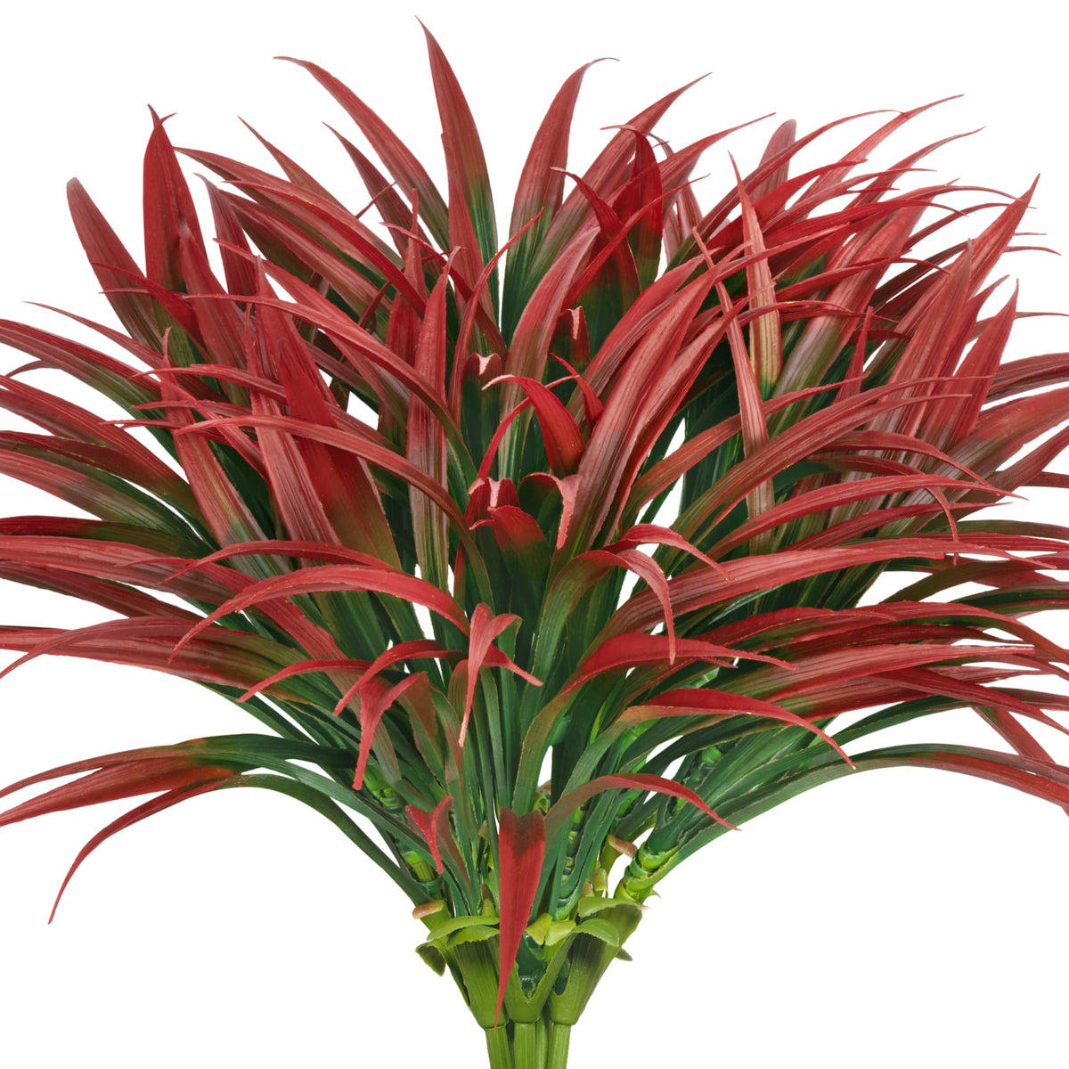 Ouddy Decor 20-pcs fake outdoor plants pack provides lush greenery for versatile indoor and outdoor displays.