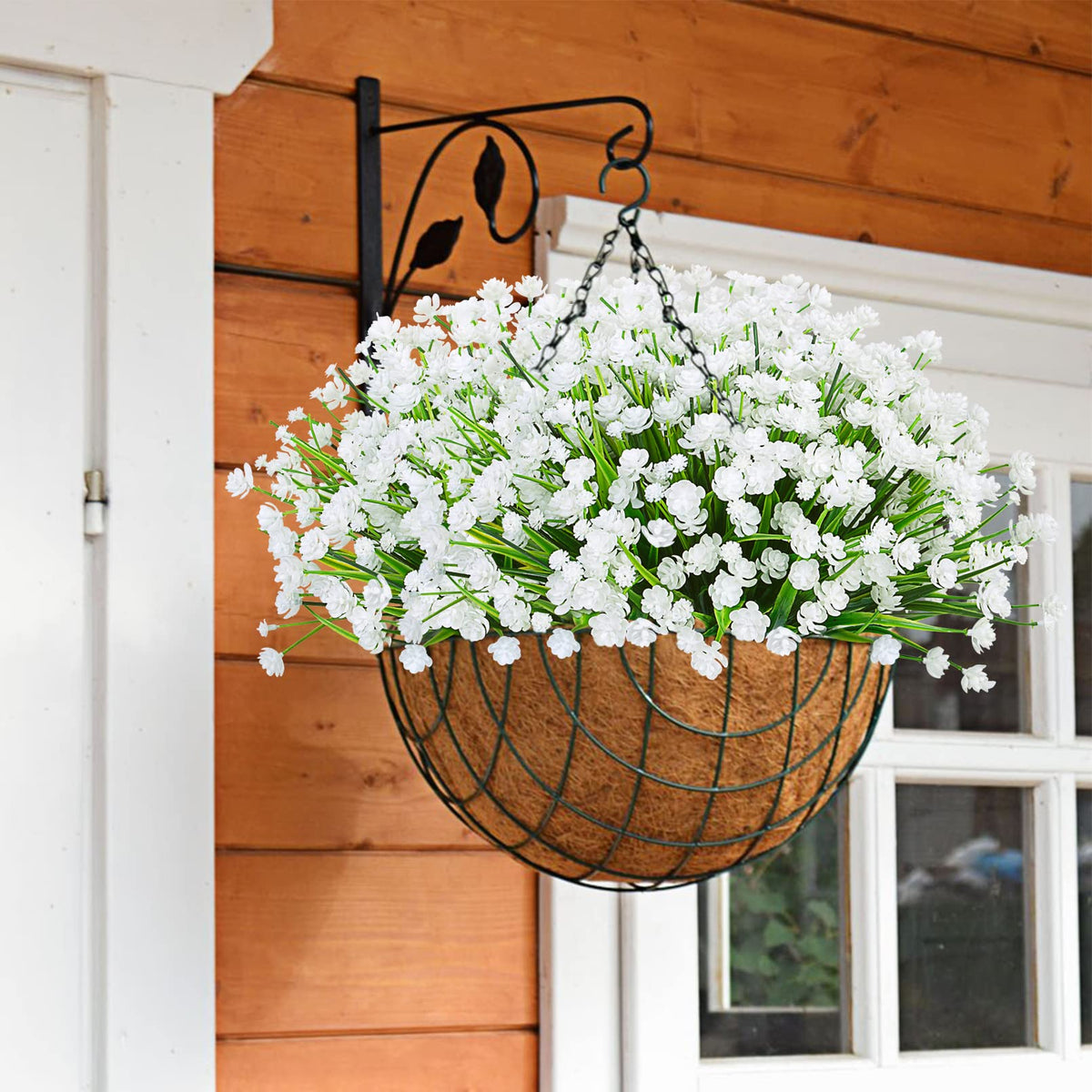 Ouddy Decor artificial flowers heads and adjustable stems for versatile styling.