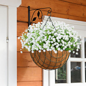 Ouddy Decor artificial flowers heads and adjustable stems for versatile styling.