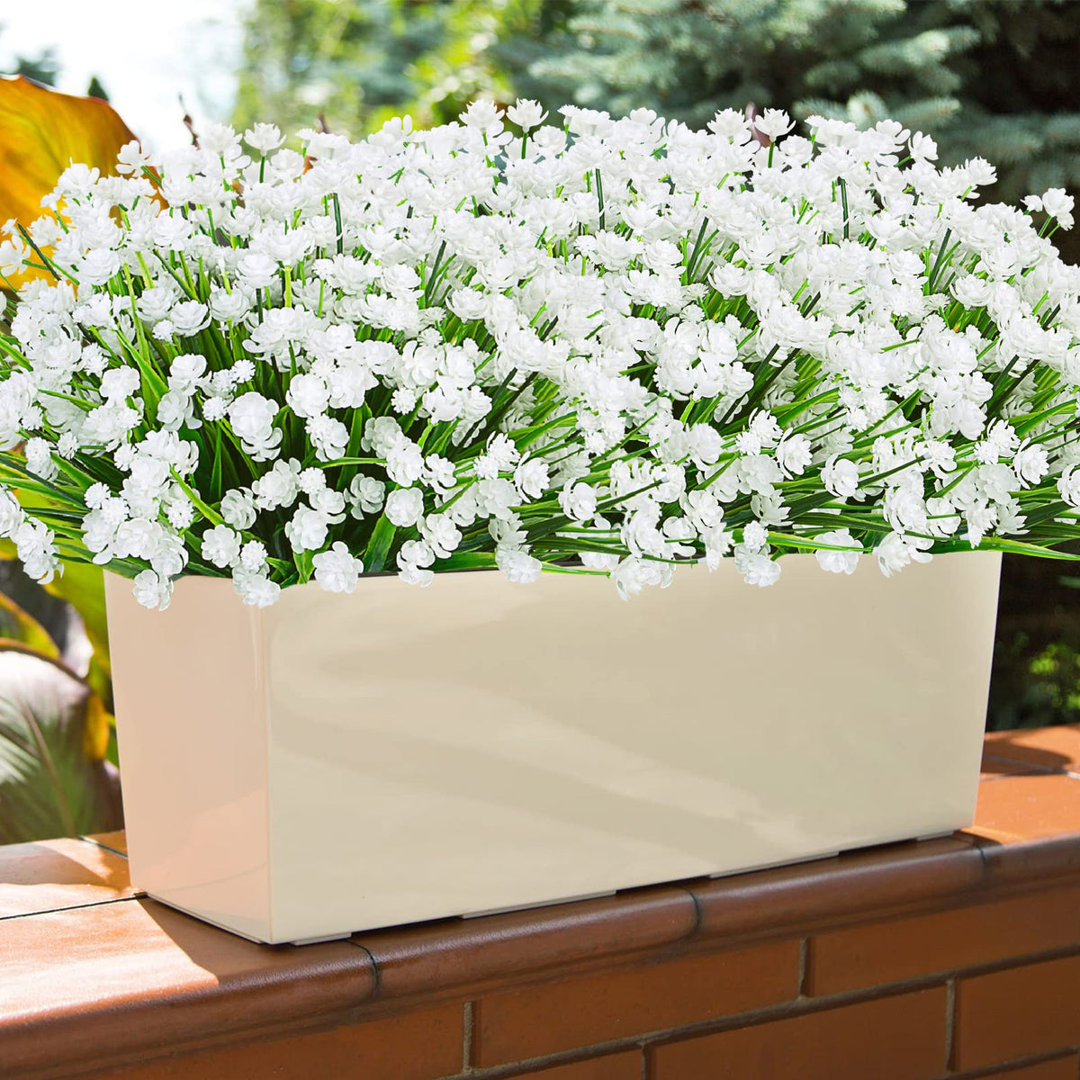 Ouddy Decor durable outdoor faux plants for patios balconies and gardens.