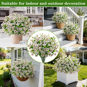 Ouddy Decor versatile indoor-outdoor flowers for home, garden, porch, and events.