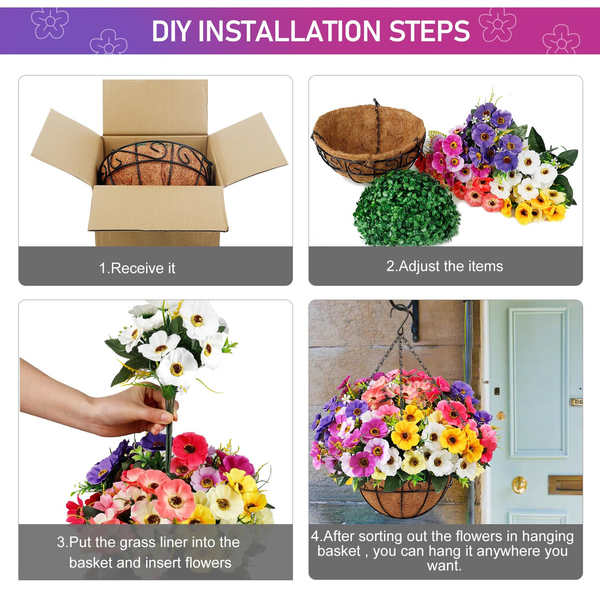 Ouddy Decor low-maintenance decor saves watering and pruning.