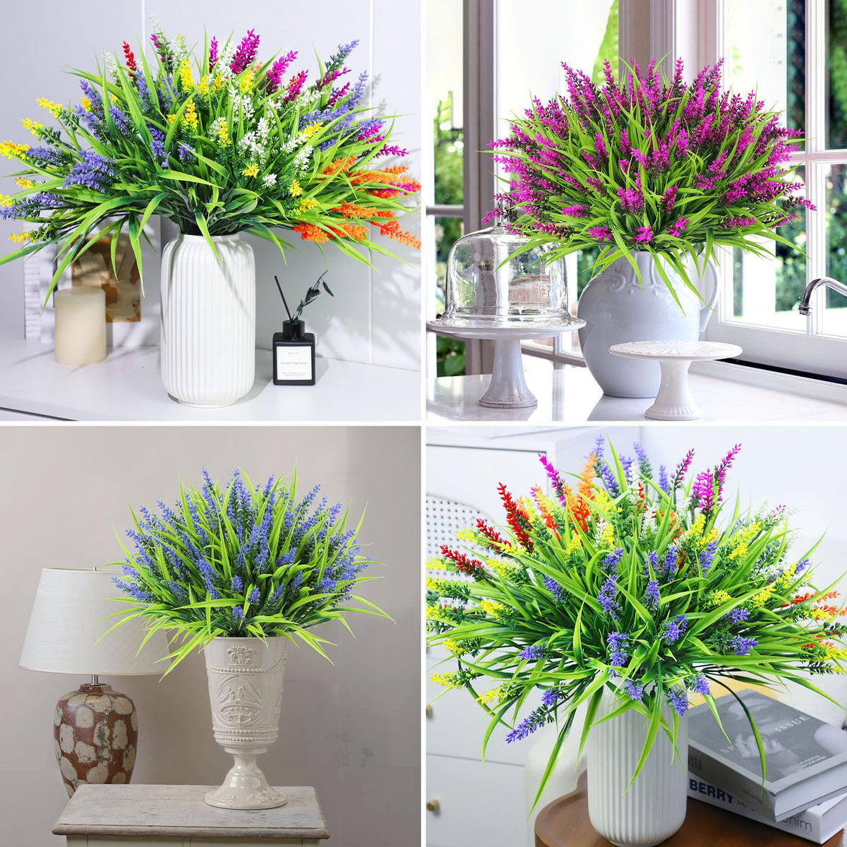 Ouddy Decor mixed plants outdoors; versatile arrangement for any space.