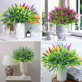 Ouddy Decor mixed plants outdoors; versatile arrangement for any space.