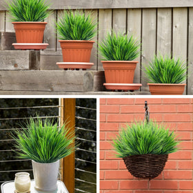 Ouddy Decor natural-look greenery; color shifts create a lively outdoor vibe.
