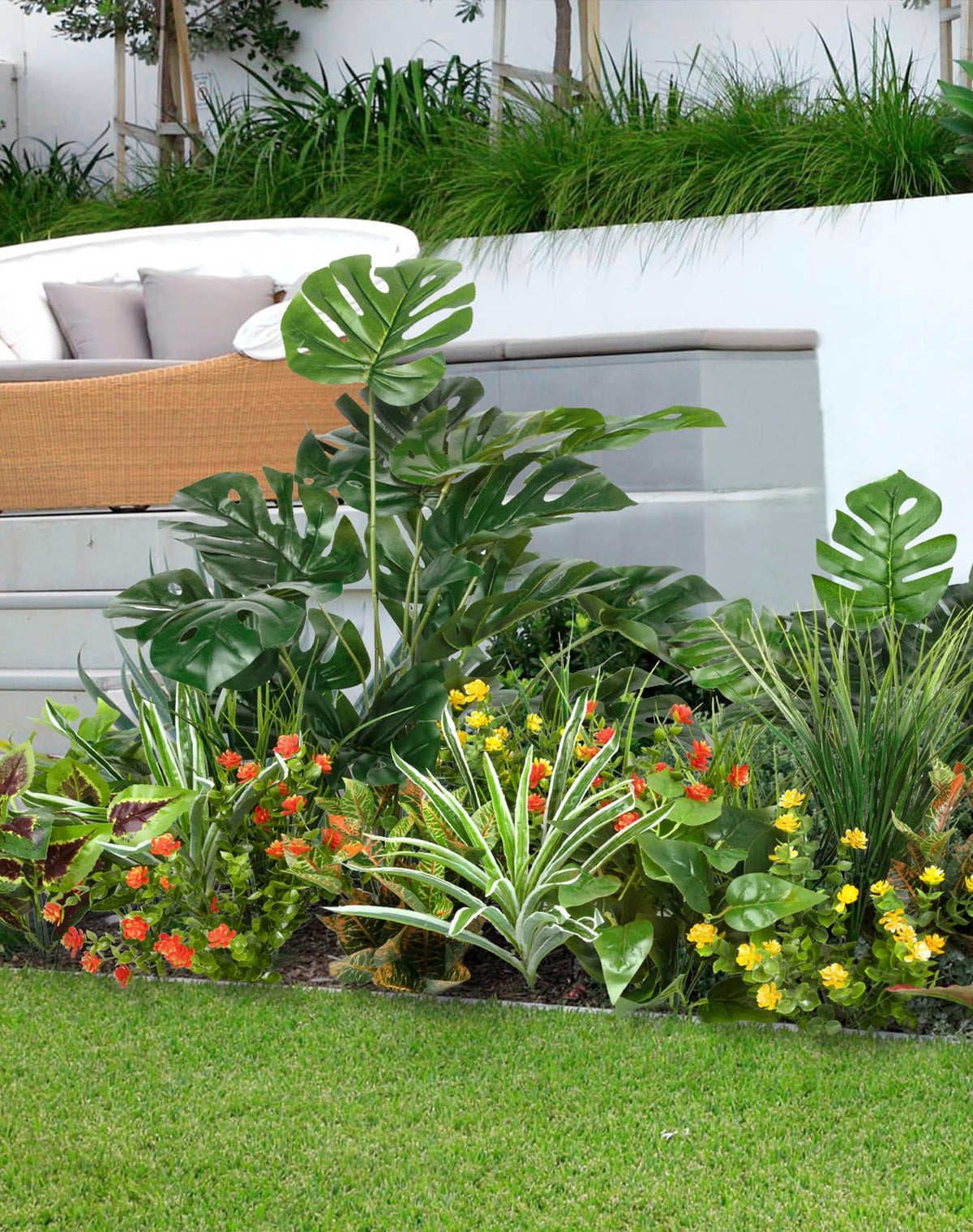 Ouddy Decor patio greenery enhances inviting outdoor spaces effortlessly.