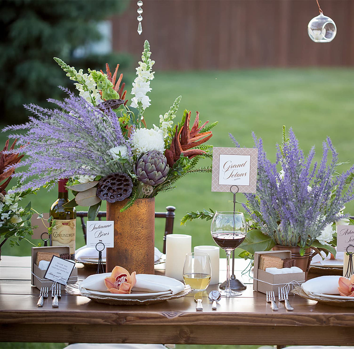 Ouddy Decor lavender decor for porches and gardens