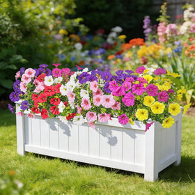 Ouddy Decor weatherproof outdoor flowers stay vibrant through seasons