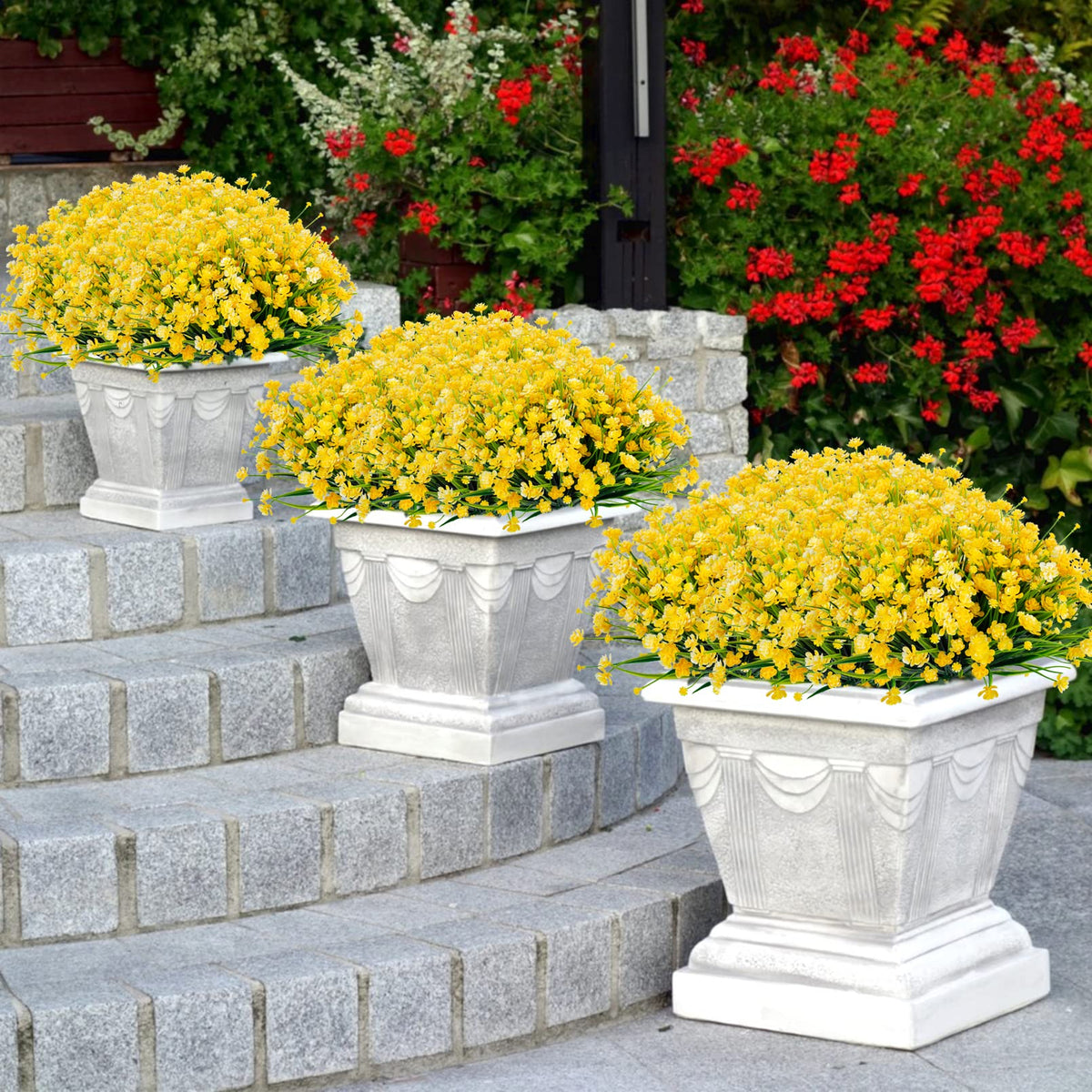 Low-maintenance faux florals for year-round bloom by Ouddy Decor