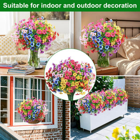 Ouddy Decor yellow mix creates sunny accents for tables or windows.