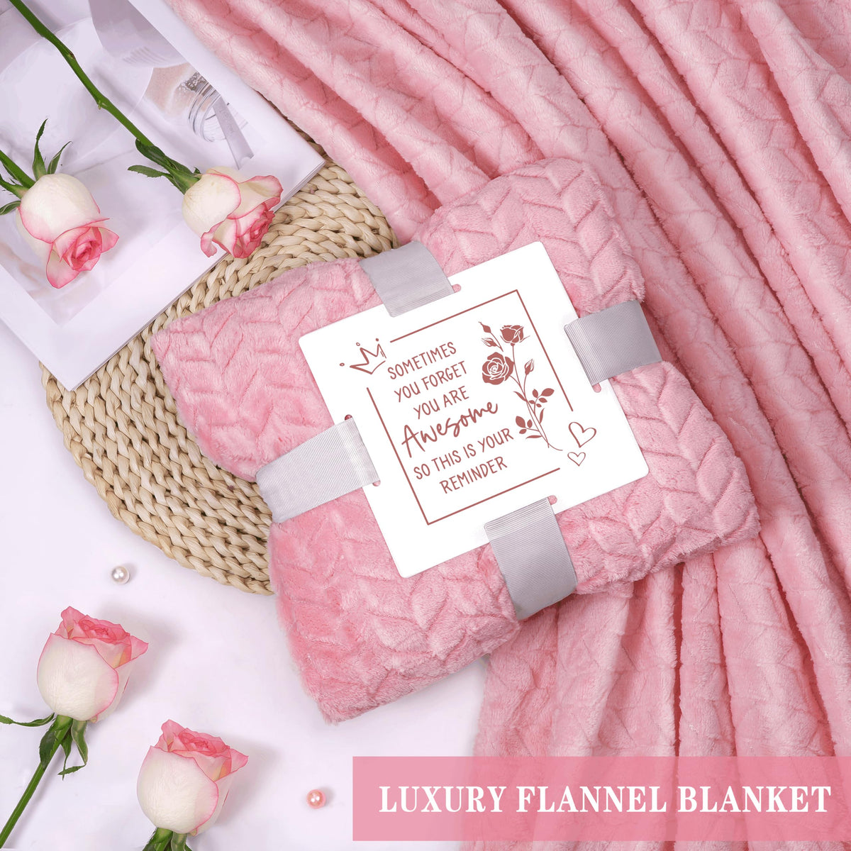 Oufrenn rose-scented candle for a calming, long-lasting ambiance