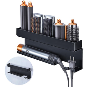 Oukimly storage hair-dryer holder wall mount keeps tools organized and within easy reach.