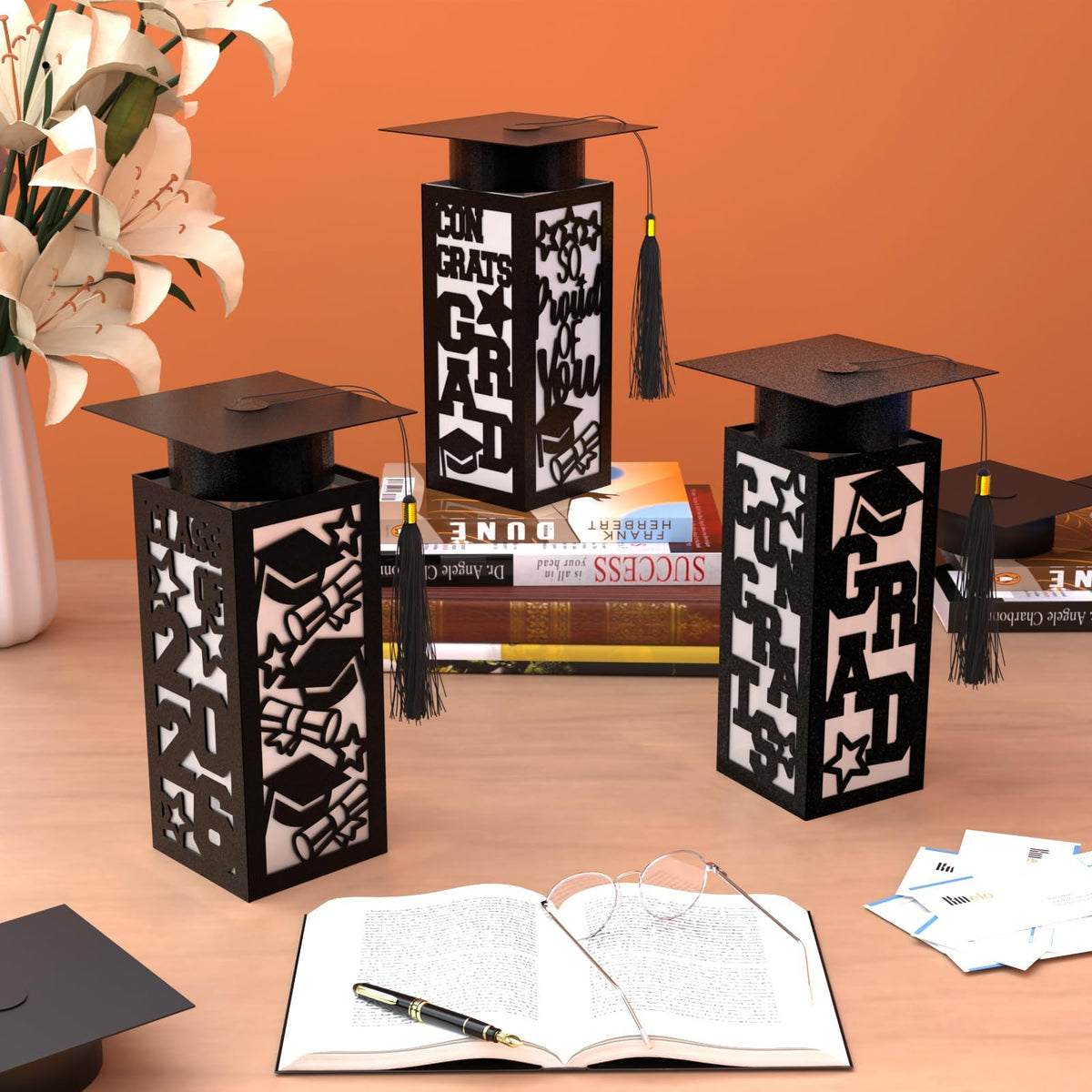 OuMuaMua ideal for school, college, or doctoral graduation celebrations.