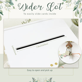 OurWarm card box accessories and keys enable easy locking.
