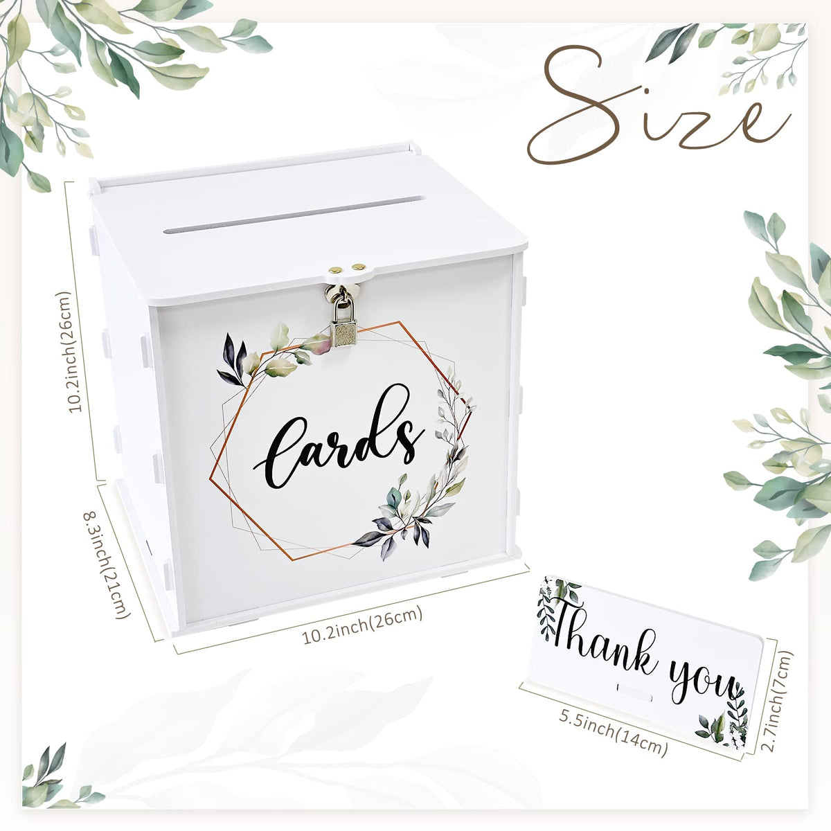OurWarm card box interior view highlighting spacious layout for cards.