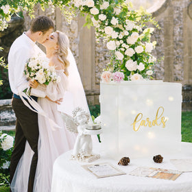 OurWarm packaging includes light string, sticker, instructions, and rubber bands