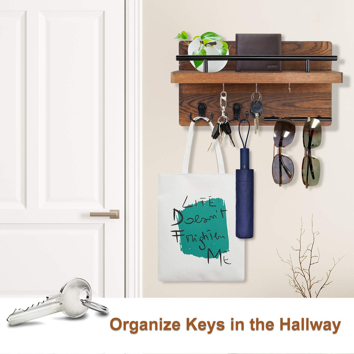 OurWarm included screws and nails simplify wall mounting and quick setup.