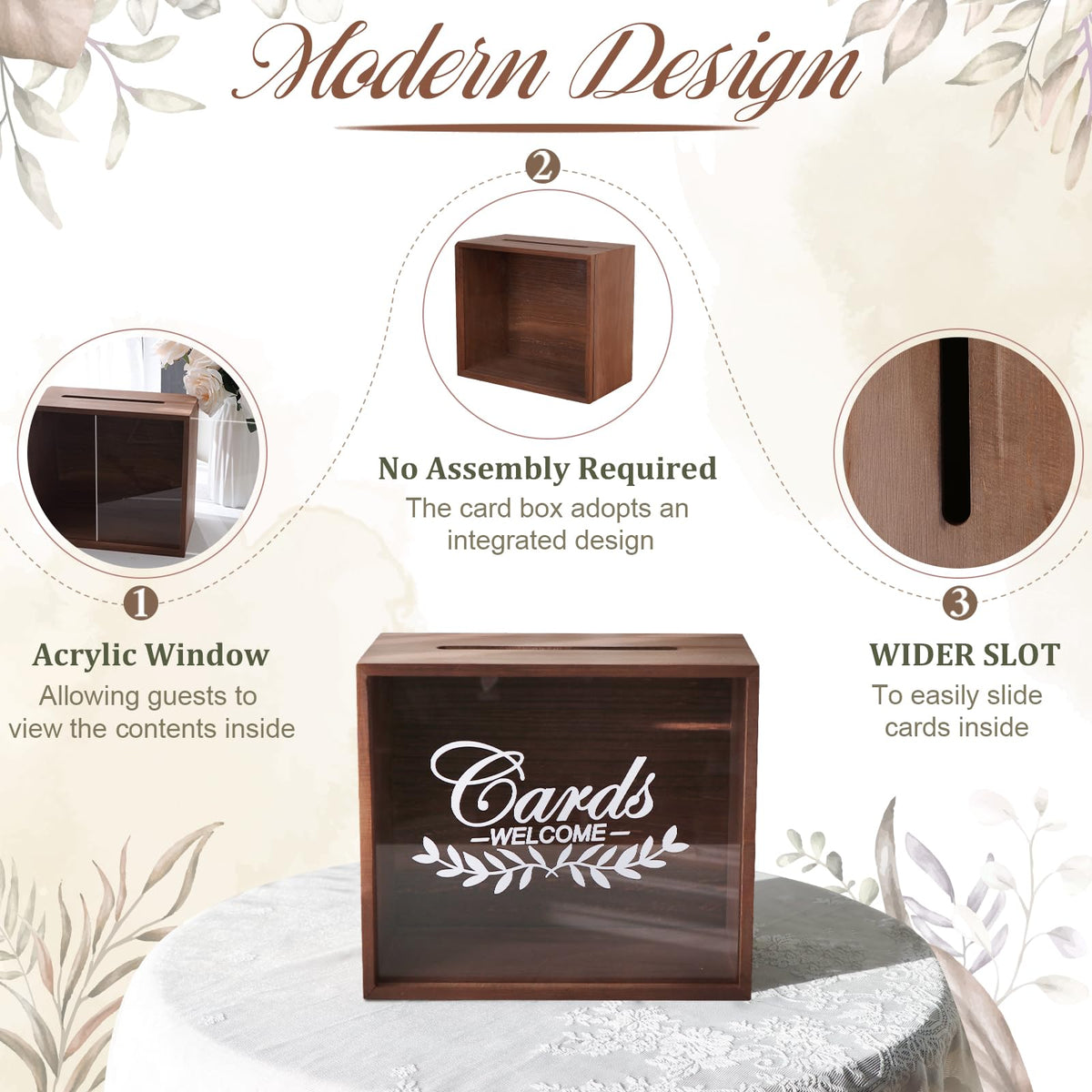 OurWarm solid wood construction is 9mm thick and durable.