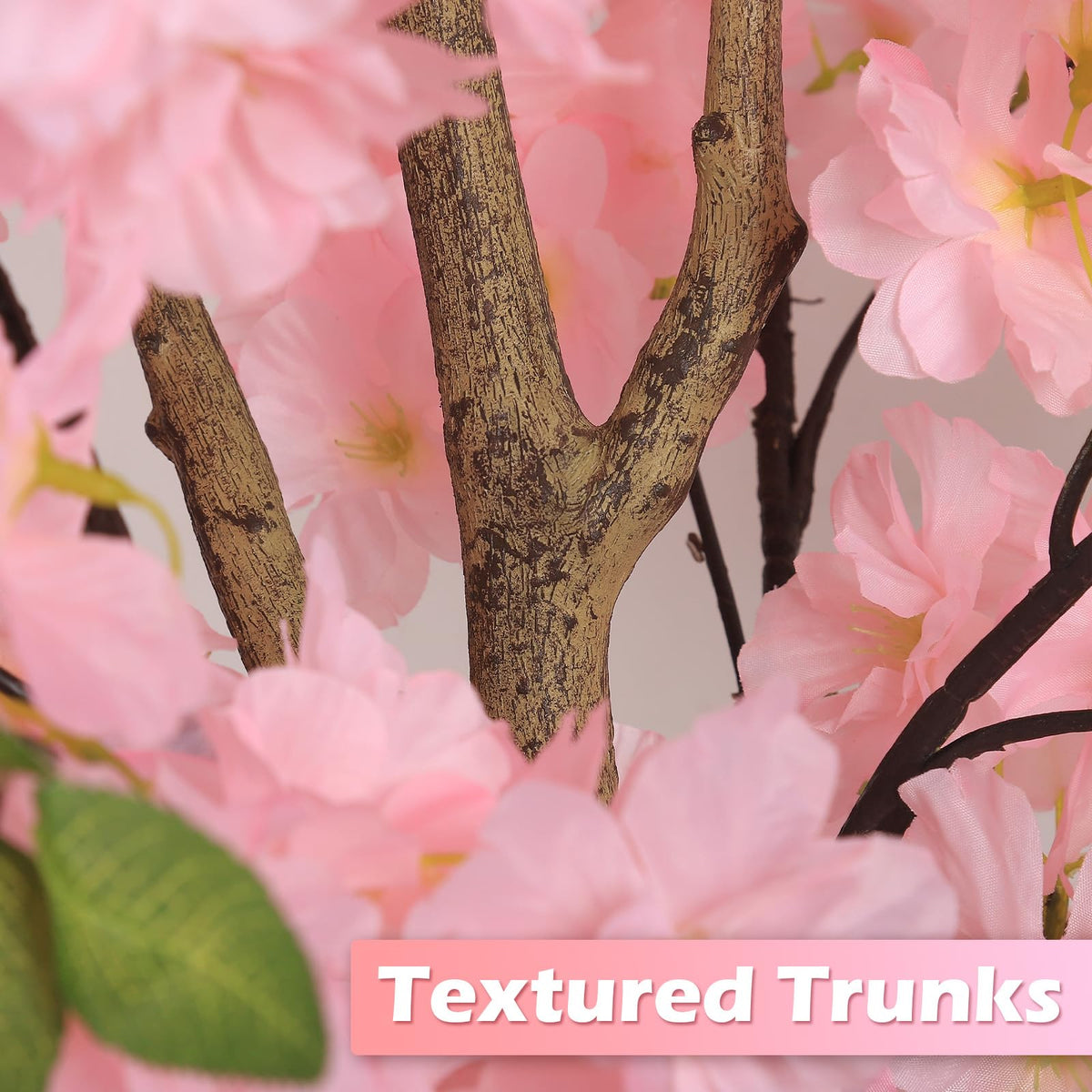 OUSHENG indoor cherry blossom tree ideal for bedroom charm and pink accents.