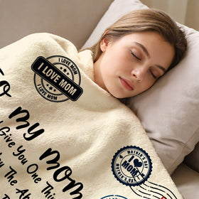 OUXIOAZ Soft flannel blanket, 50x60 inches, for relaxing evenings.