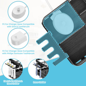 OVICAR wall-mount option via adhesive hook for drill-free installation.