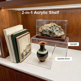 OVNTHYK storage-friendly riser keeps surfaces tidy and accessible
