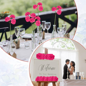 Ovveroche flexible hydrangea stems for easy positioning in vases