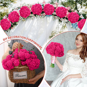 Ovveroche long lasting hydrangea flowers maintain vibrant color