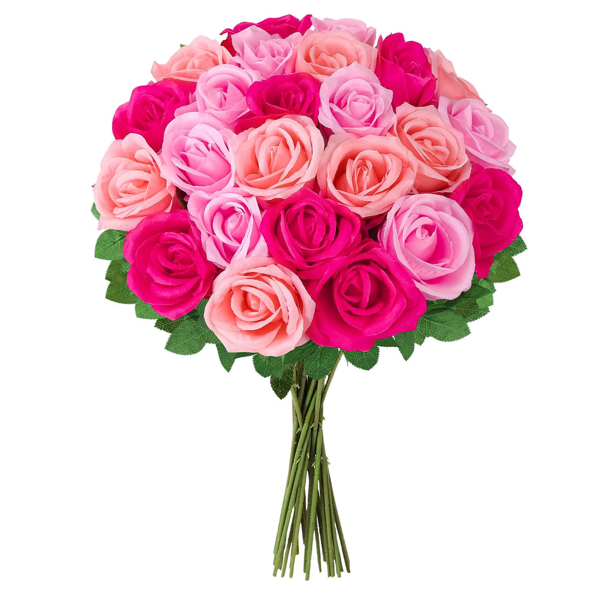 Ovveroche outdoor-friendly silk roses for durable garden-inspired decor