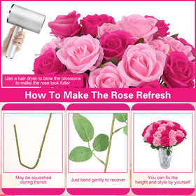 Ovveroche silk peonies and hydrangeas create romantic accents.